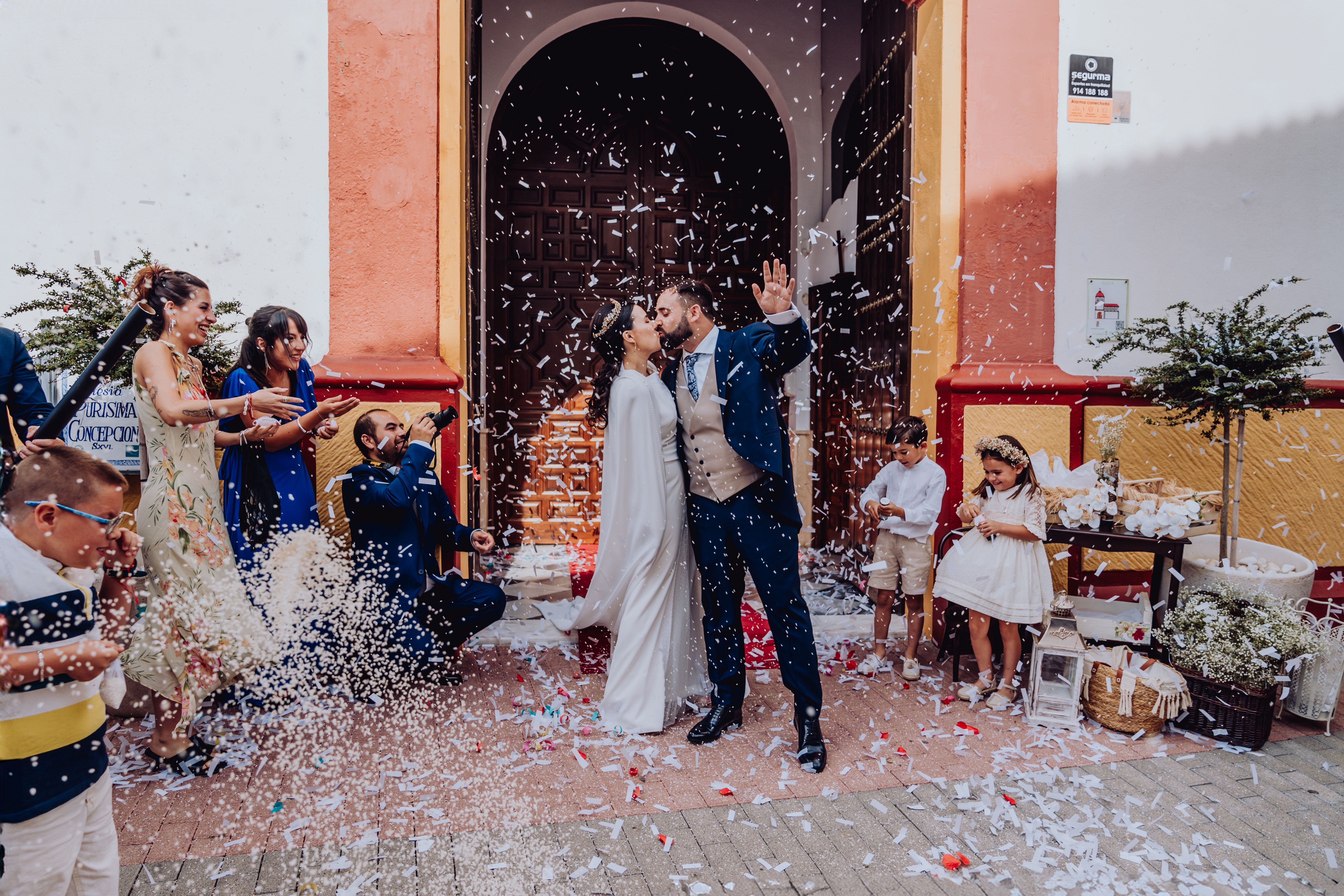 fotografia de bodas ceremonia en almargen